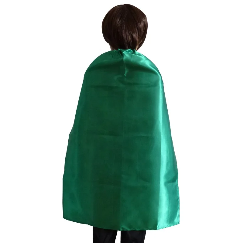 wholesale unisex satin cheap custom printed festival Halloween cape