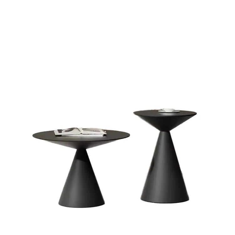 Modern Creative Living Room and Bedroom Furniture Set Sofa with Small Simple round Corner Coffee Table