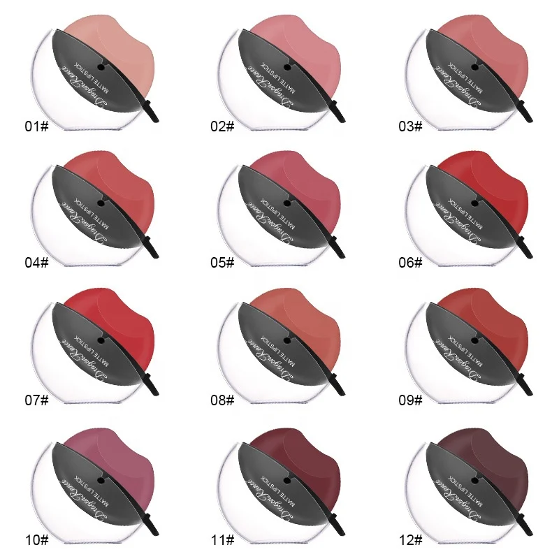 Wholesale Dragon Ranee Matte Lipstick Sip into Makeup Lazy Lip Lipstick not easy to Fade Waterproof Red Lipstick