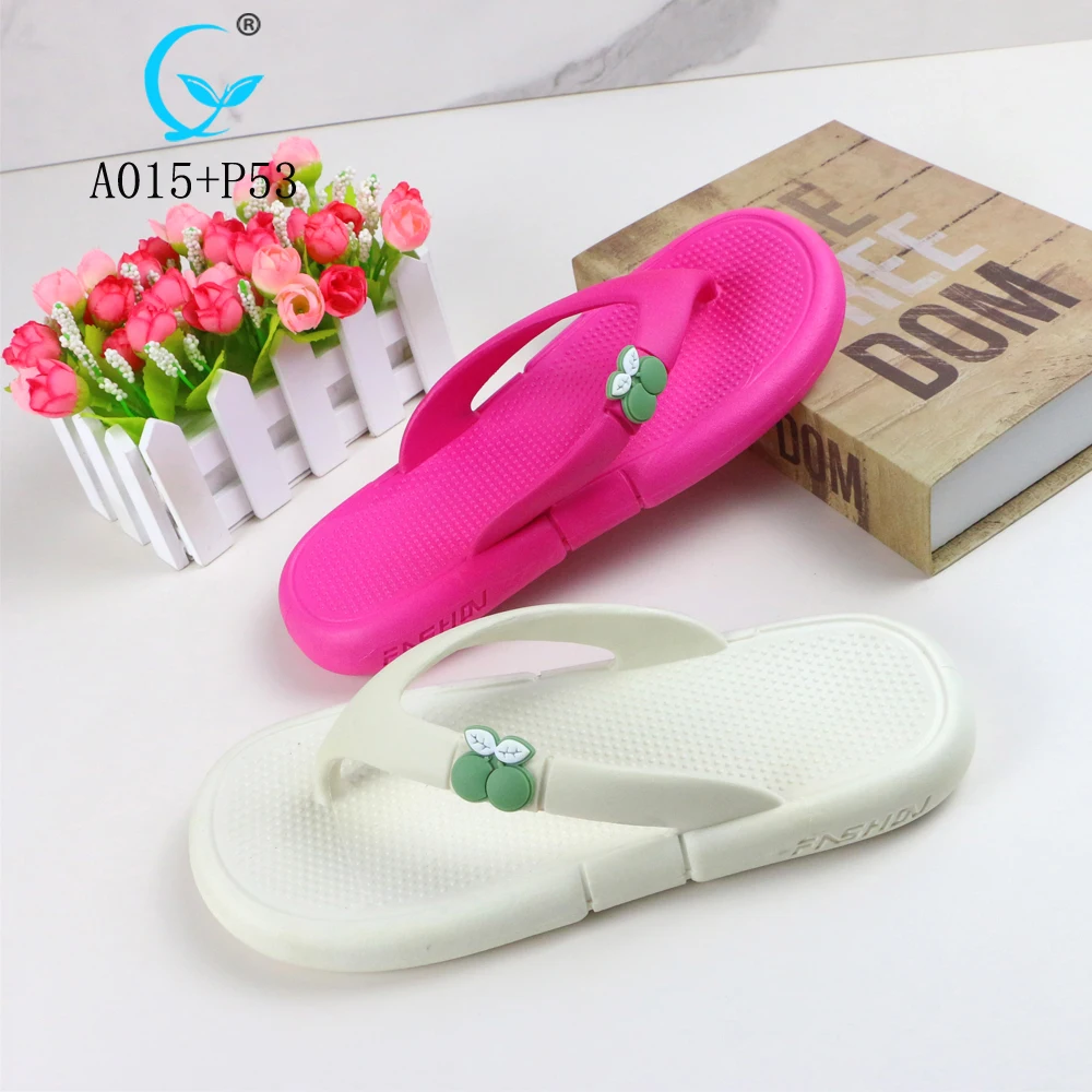 Ladies Hawai Plastic Pantuflas Flip-flops Sleeper Summer Chappal Women Flip Flops Slippers