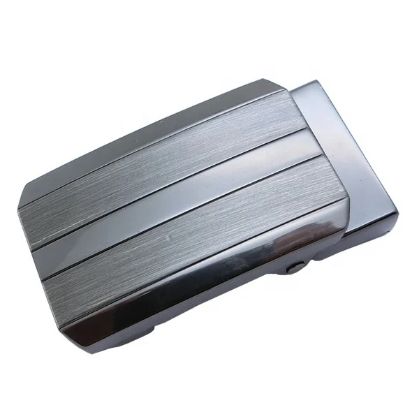 30Mm Rubber Grip Close Release Autolock Buckle Leather Belt Zinc Alloy Buckle Custom Automatic Clip Belt Plate Buckle For Men