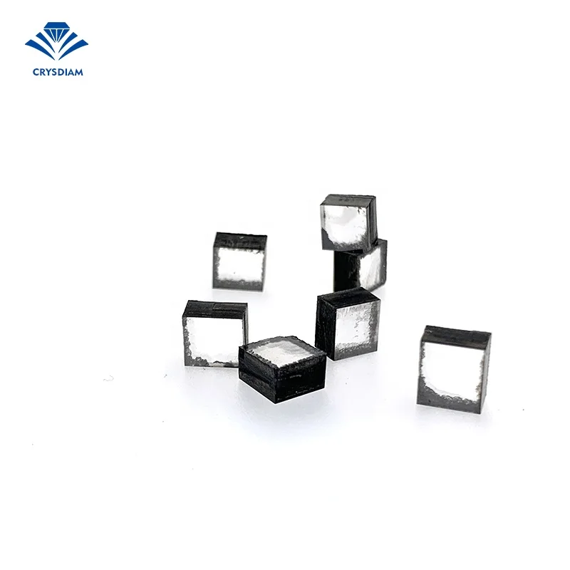 CRYSDIAM SQUARE 10ct Cvd uncut diamond cvd diamond cvd rough diamond