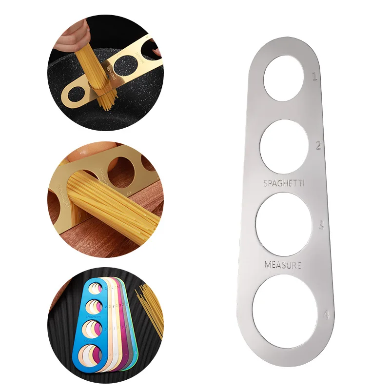 SMT Stainless Steel Spaghetti Pasta Measuring Tool  with 1-4 Servings Cooking Tools