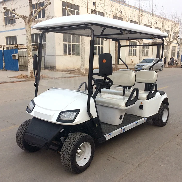 Классический дизайн нового дизайна маленькая 4 колеса 2-Местный Электрический гольф-кары