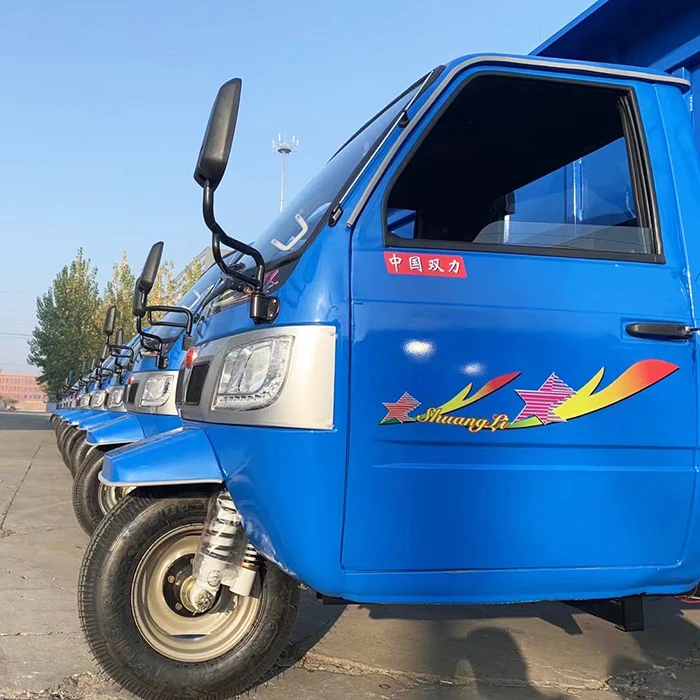 New design Tricycle 3 Wheel  Garbage Dumper  cargo carrier hot sale
