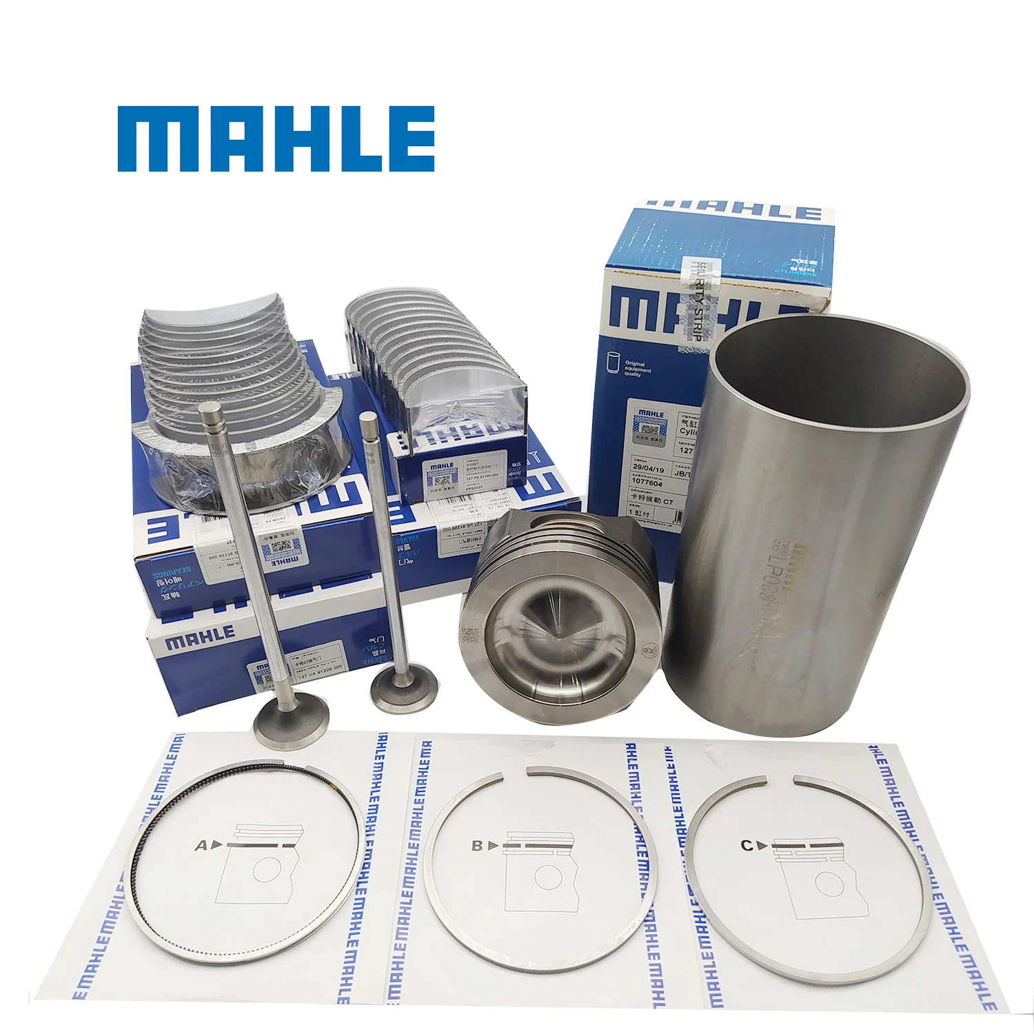 Overhaul Rebuild Kit For Caterpillar C7 Engine MAHLE Orignal Diesel Cylinder Liner Kit 2382720