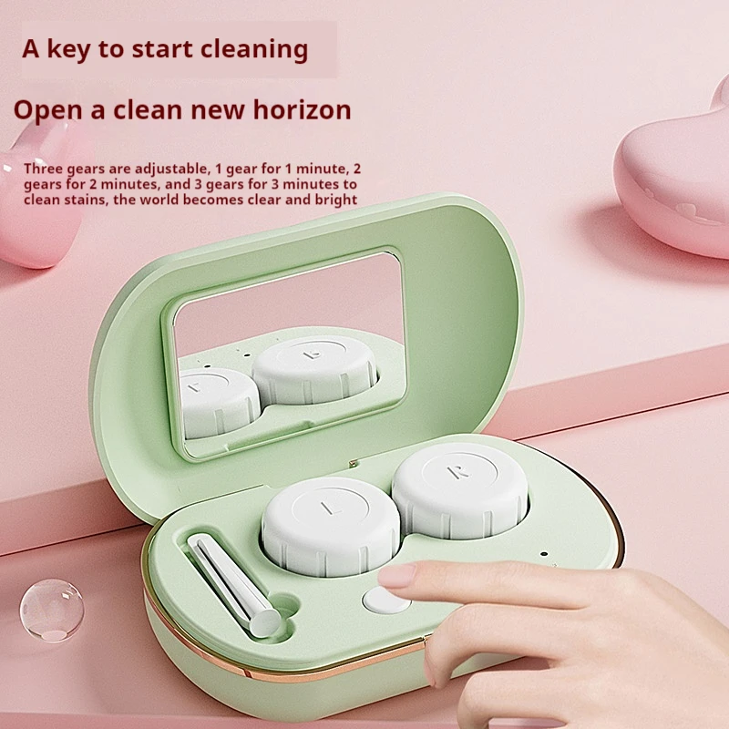 New design Lens cleaner Glasses cleaner Portable ultrasonic cleaner Optical lens clean