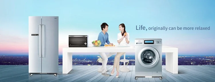 NBGSY FM-B3 refrigerator fridge floor stand holder 69-85CM movable cart mount multifunction trolley washing machine stand