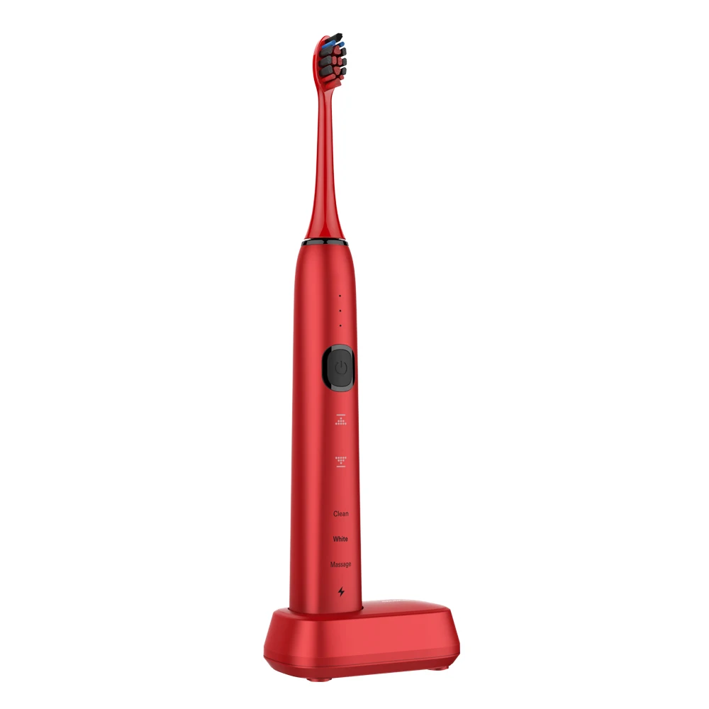 3D сенсорная IPX7 Водонепроницаемая звуковая электрическая зубная щетка умная для домашнего использования