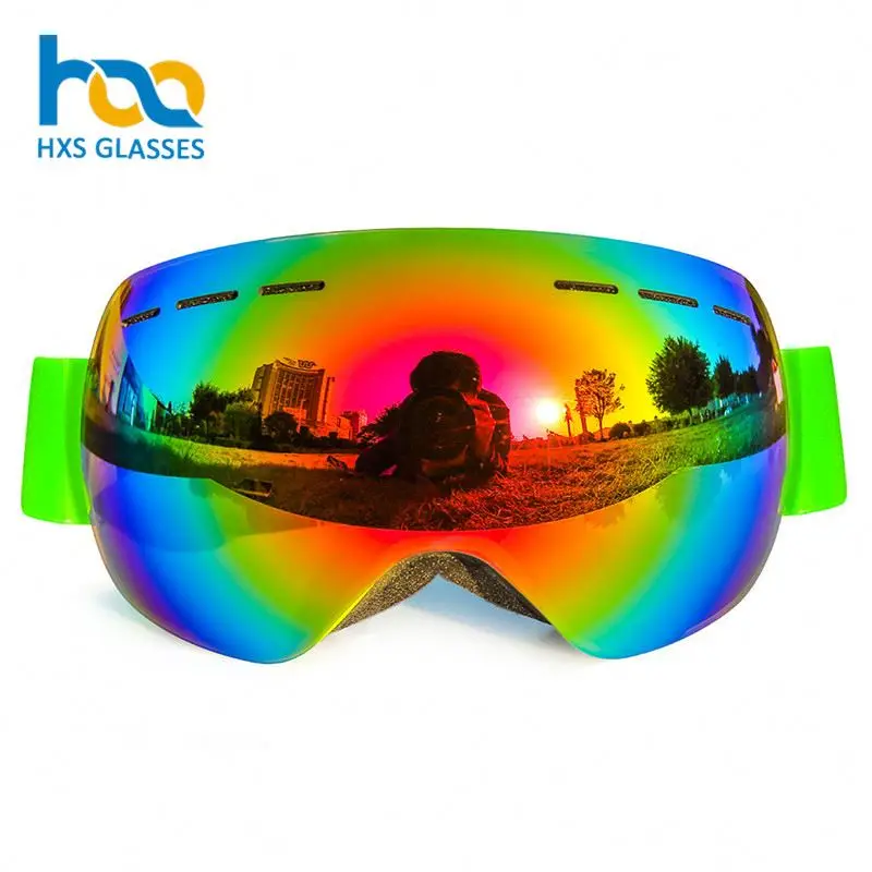 Oem Factory Wholesale New Stylish Tpu Frame Snowmobile Snow Sports Sunglasses Skiing Googles