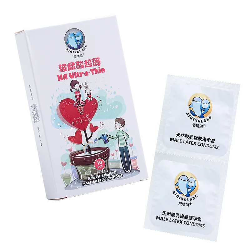Cartoon Happiness Series High-Quality Contraceptive Function To Extend Sex Time Ultra-Thin Safety Protection Male Condoms