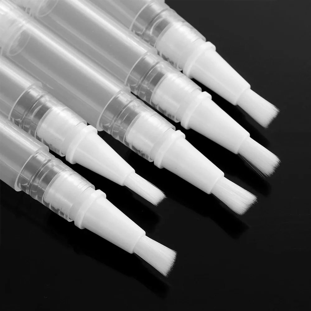 5/10/20/30pcs 6ml Refillable empty Cuticle Oil Pens Nail Oil Pen with Brush Tip Applicator Pen for Nail Lip Face Body Care