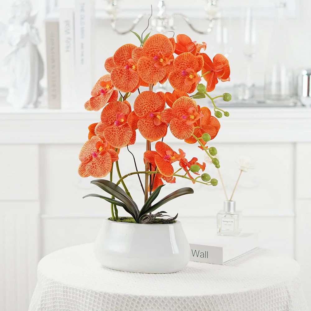 Оптовая продажа Искусственная орхидея с вазой