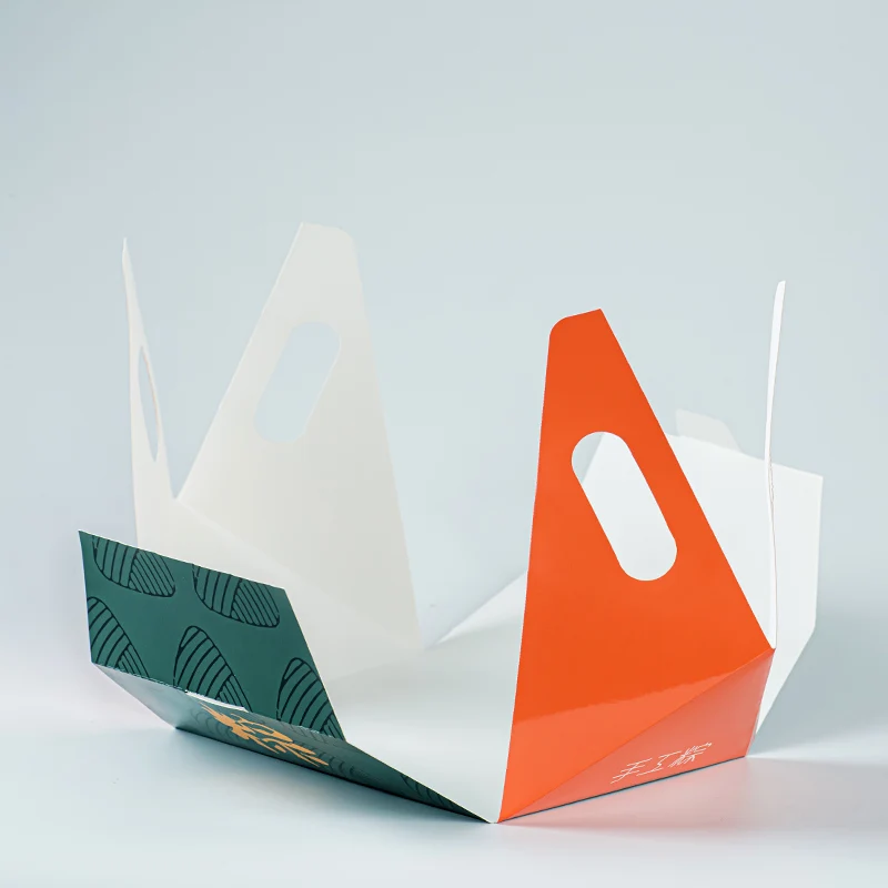 Small Gift Box Dragon Boat Festival For Rice Dumpling 22x17.2x12.2cm Cardboard Packaging Paper Box