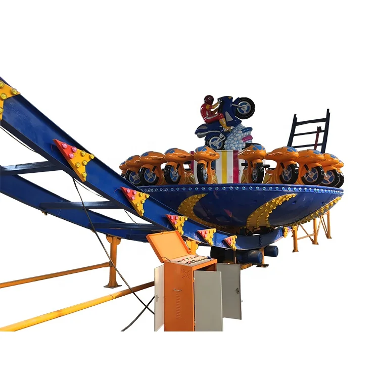Carvunal games fiberglass other amusement park rides equipment customized  UFO ride for sale