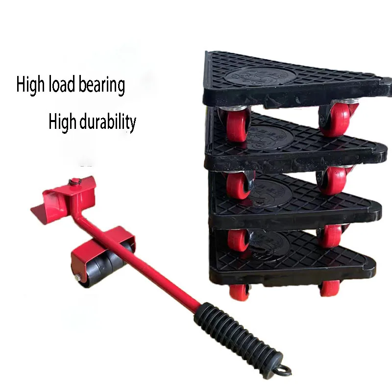 New furniture lift handling tools set furniture mobile car mover 5 sets portable mobile mover tool mover