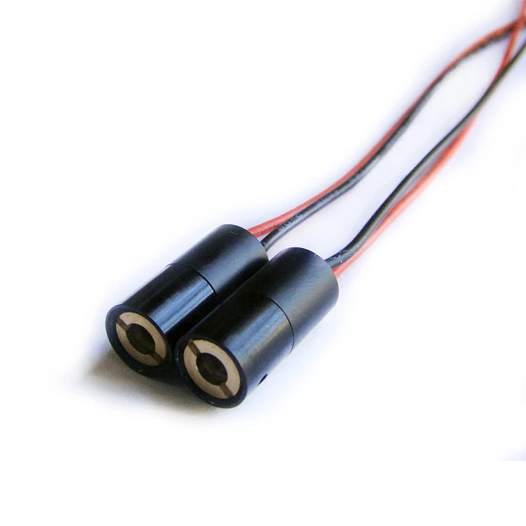 650nm 1mW Red Dot Laser Module Adjustable Spot 3-5VDC Positioning Laser Head 8x17mm Laser Diode Module