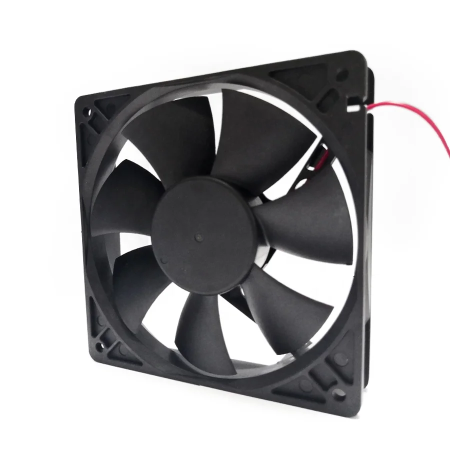 CE промышленный бесщеточный осевой охлаждающий вентилятор постоянного тока 12 В 24 в 120x120x25 мм