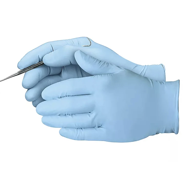 China Supplier Medical Supplies Disposable Nitrile Powder Free Gloves