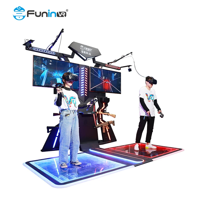 Vr Theme Park Multiplayer FPS VR Game Shooting 9d and Center Machine Virtual