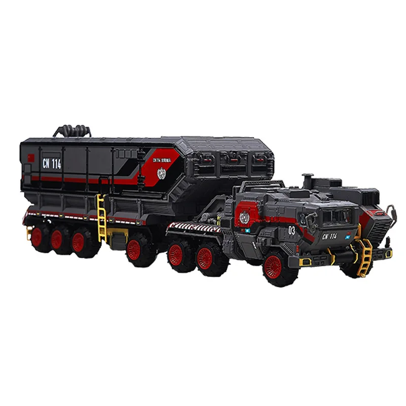 1/144 Van Transport Truck Cargo Truck Model Mini Die-cast toy vehicles Heavy Engineering Car