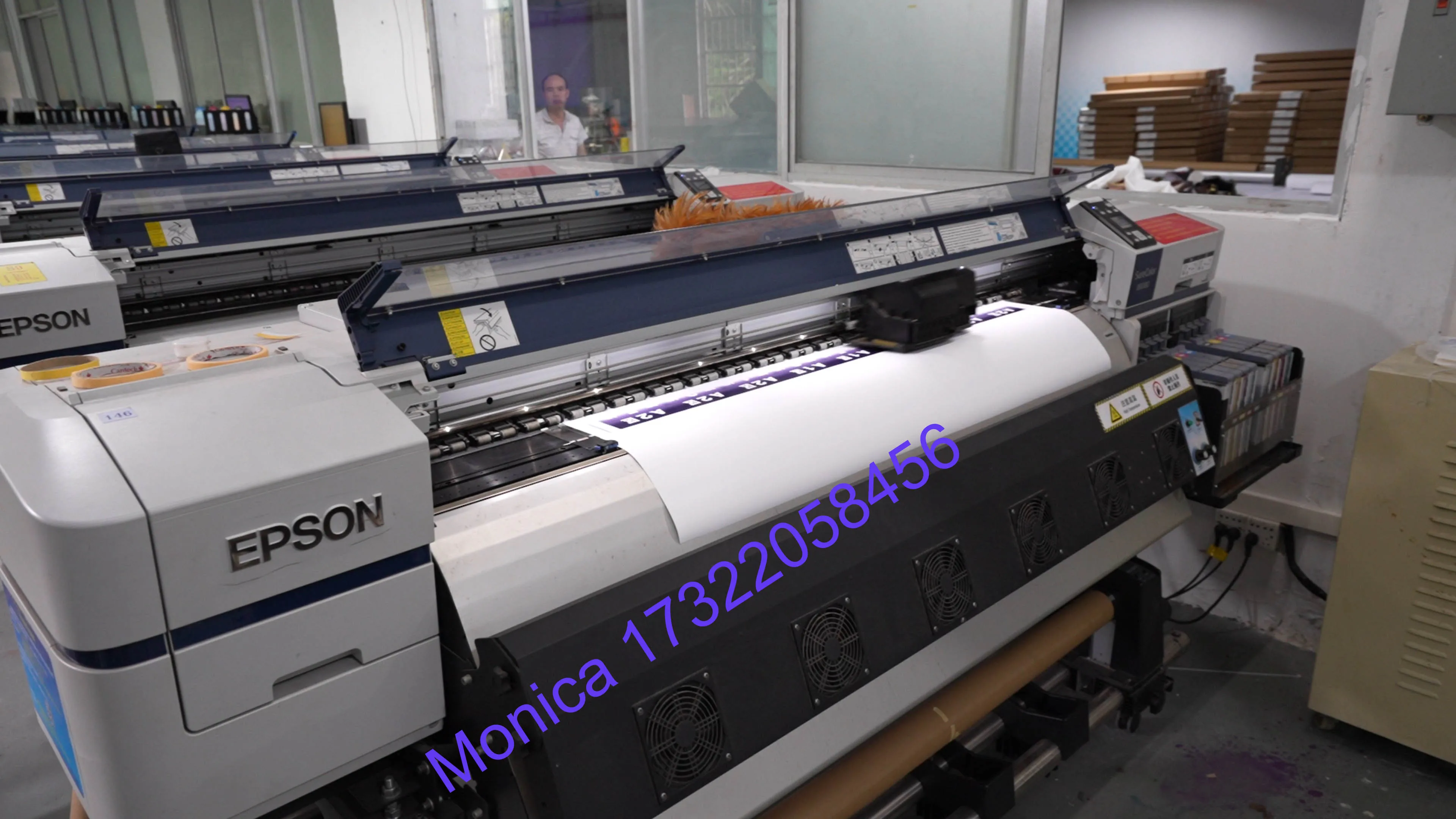 Промышленная УФ-струйная печатная машина Epson i3200A1/i3200E1 3 2 м широкоформатный Эко-растворитель рекламный баннер