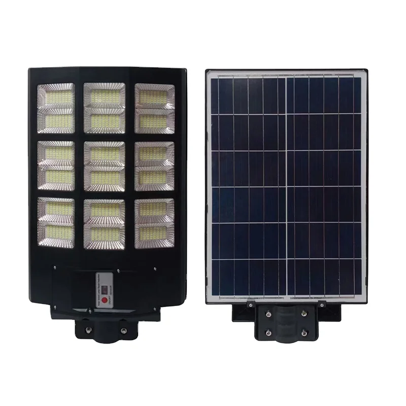 High power 300w IP65 waterproof remote control motion sensor high quality abs housing all in one solar street light