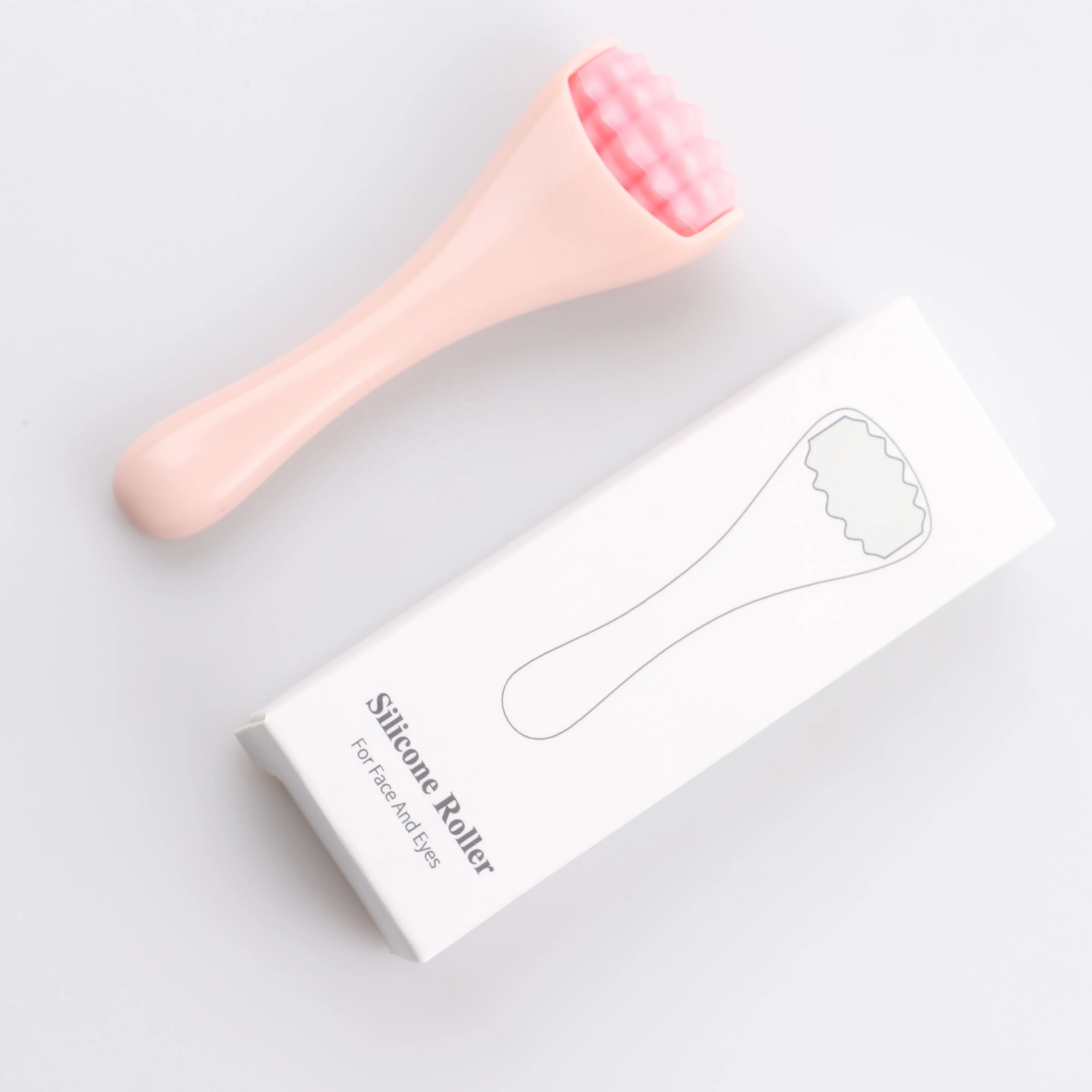 Прибор для лифтинга лица Уход за кожей лазерные устройства форма для льда красота ролик головка массажер средство для ухода за кожей лица для льда из нержавеющей стали с поддерживающим роликом для омоложения кожи