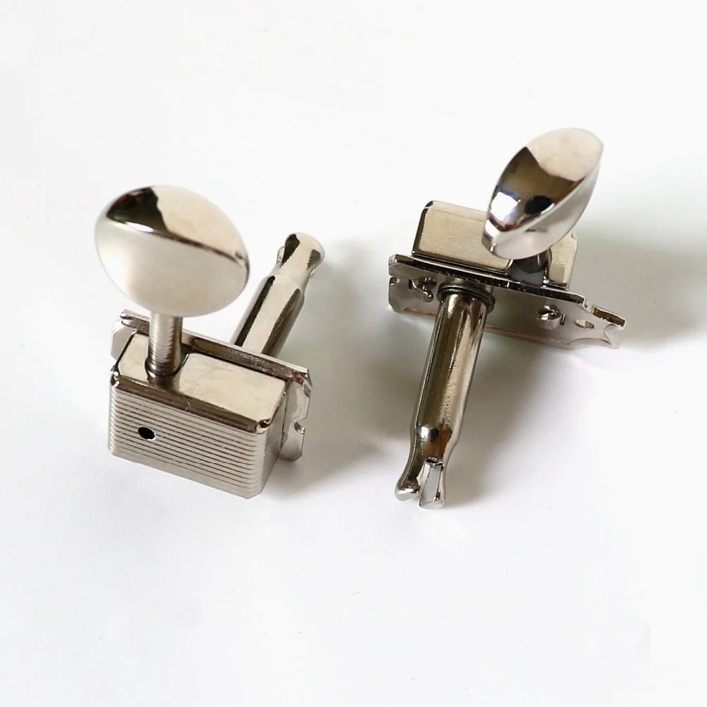 Donlis vintage 6pcs in line Guitar Tuner Pegs for With metal handle and bushing for 8mm machine head holes