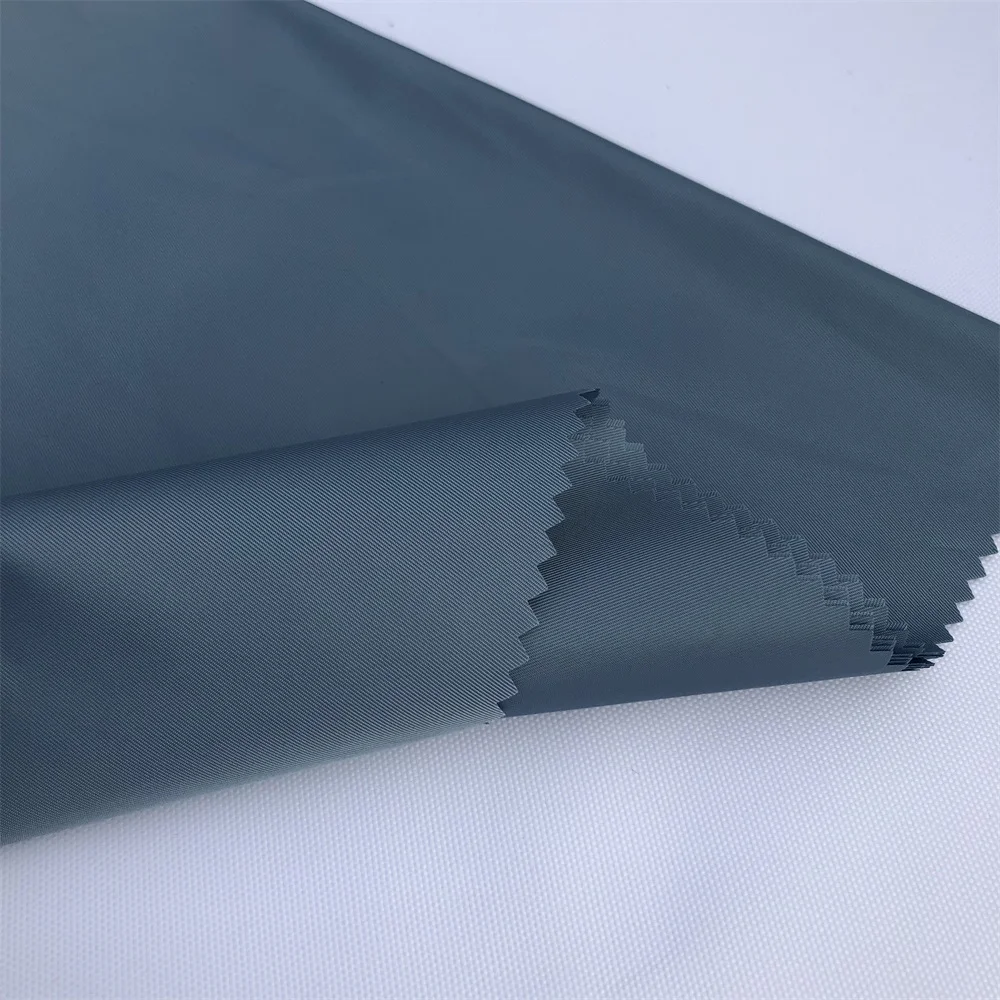 100% polyester waterproof breathable fabric Twill memory fabric PU coating fabric waterproof coating