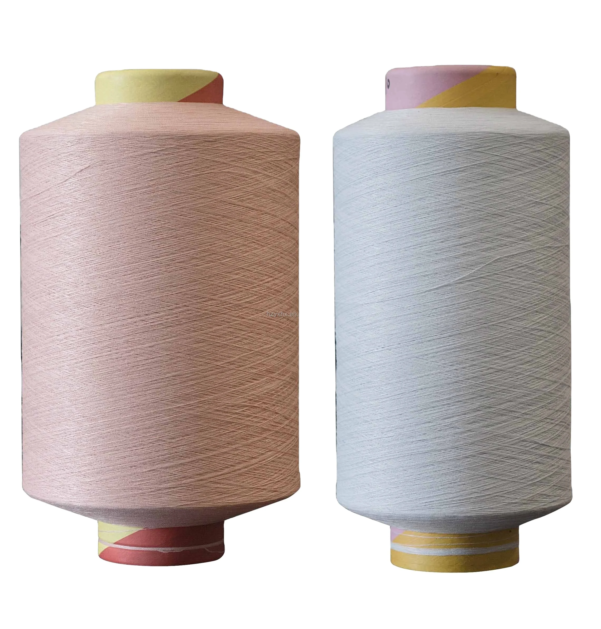 27S polyester DTY  Semi Dull Cotton Like Dope Dyed Color & Black yarn for Sweatshirt etc