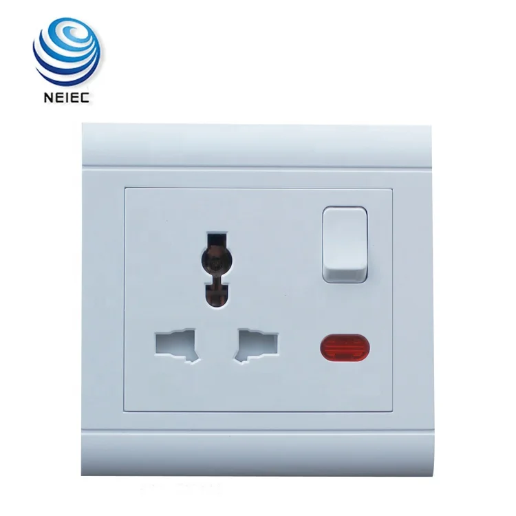 20A DP Double pole Switch with Neon Switch Light wall switch