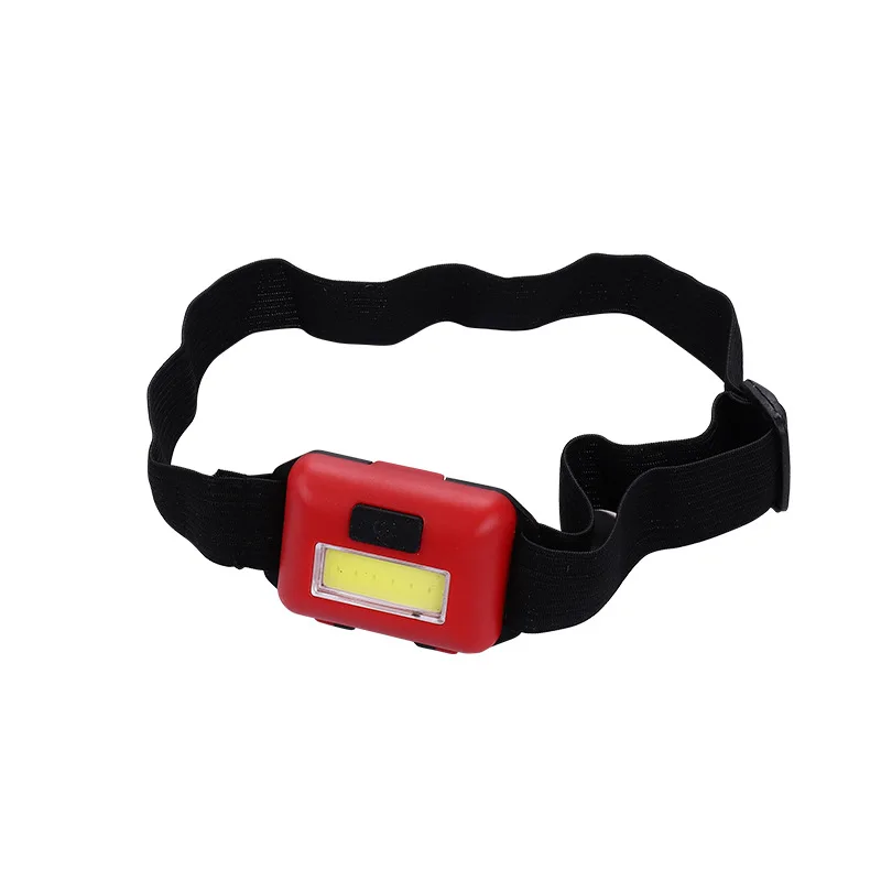 Hot Sell battery Operated Waterproof Mini COB Headlight Running Fishing Camping Light emergency Headlamps