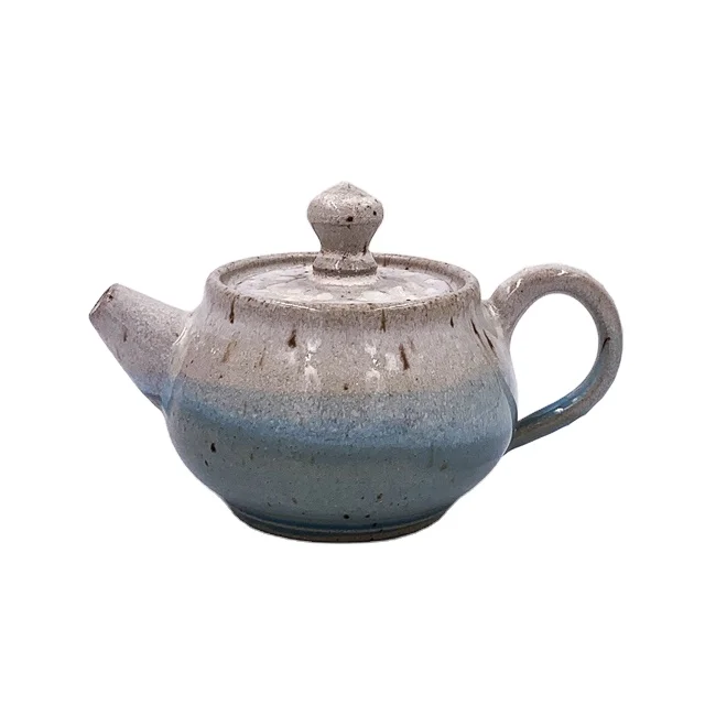 middle and high end glaze porcelain colorful coffee tea pot popular china clay handmade antique ceramic crafts teapot