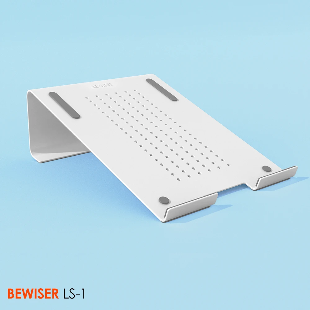 Ergonomic Laptop stand Laptop stand and cooling pad without fan Heavy-duty tablet laptop cooling pad (BEWISER LS-1)