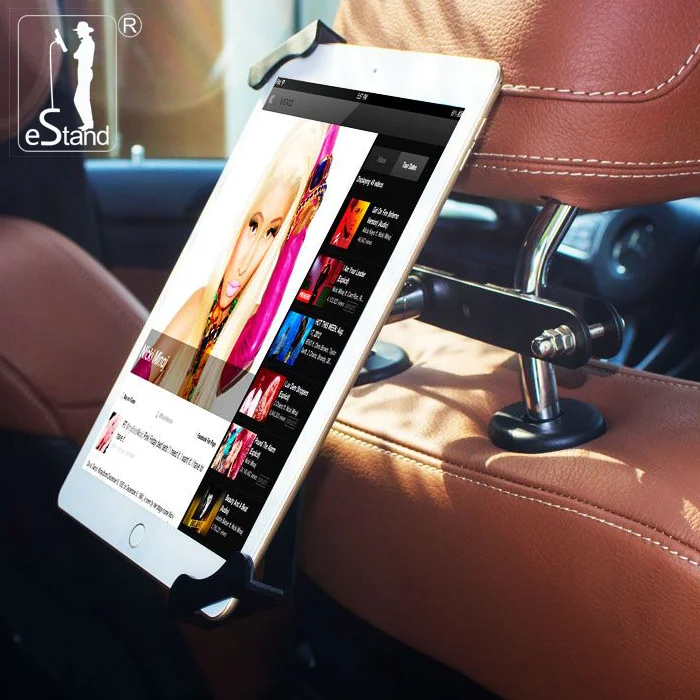 eStand BR24002Q android tablet safe mount auto/car/taxi display holder for back seat passenger