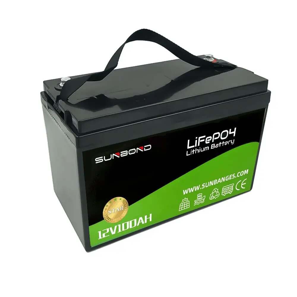 Rechargeable Lithium Ion Battery Batteries Pack With Bms Optional Charger 12v 300ah Lifepo4 For Solar Rv Yacht
