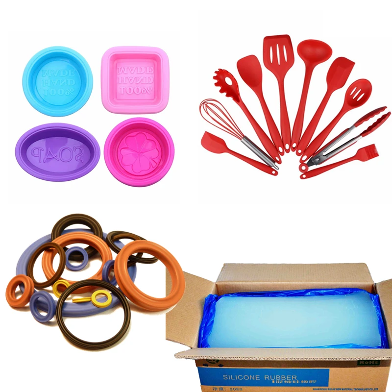 
Platinum Silicone Gas phase mold making Kitchenware tools sealant parts HTV silicone rubber 