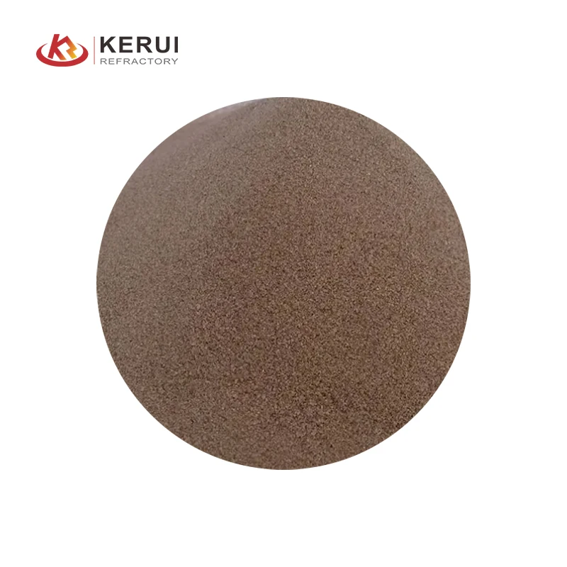 Kerui Factory Price White Zirconium Particles Ceramic Sand Zirconia Fused