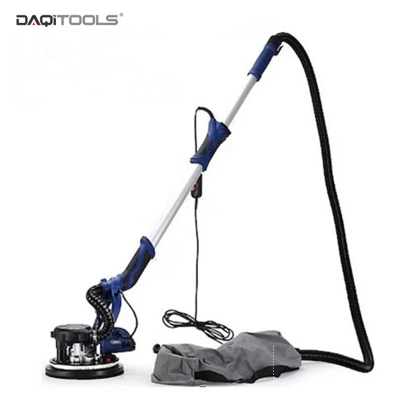 Hottest Power Brushless motor Giraffe Handle Self-suction Drywall Sander 230V/110V sander With dust
