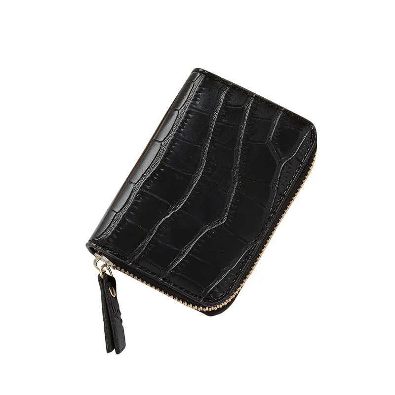 Girls Stylish Multi Card Position Card Bags Vintage RFID Card Holder Wallet for Women