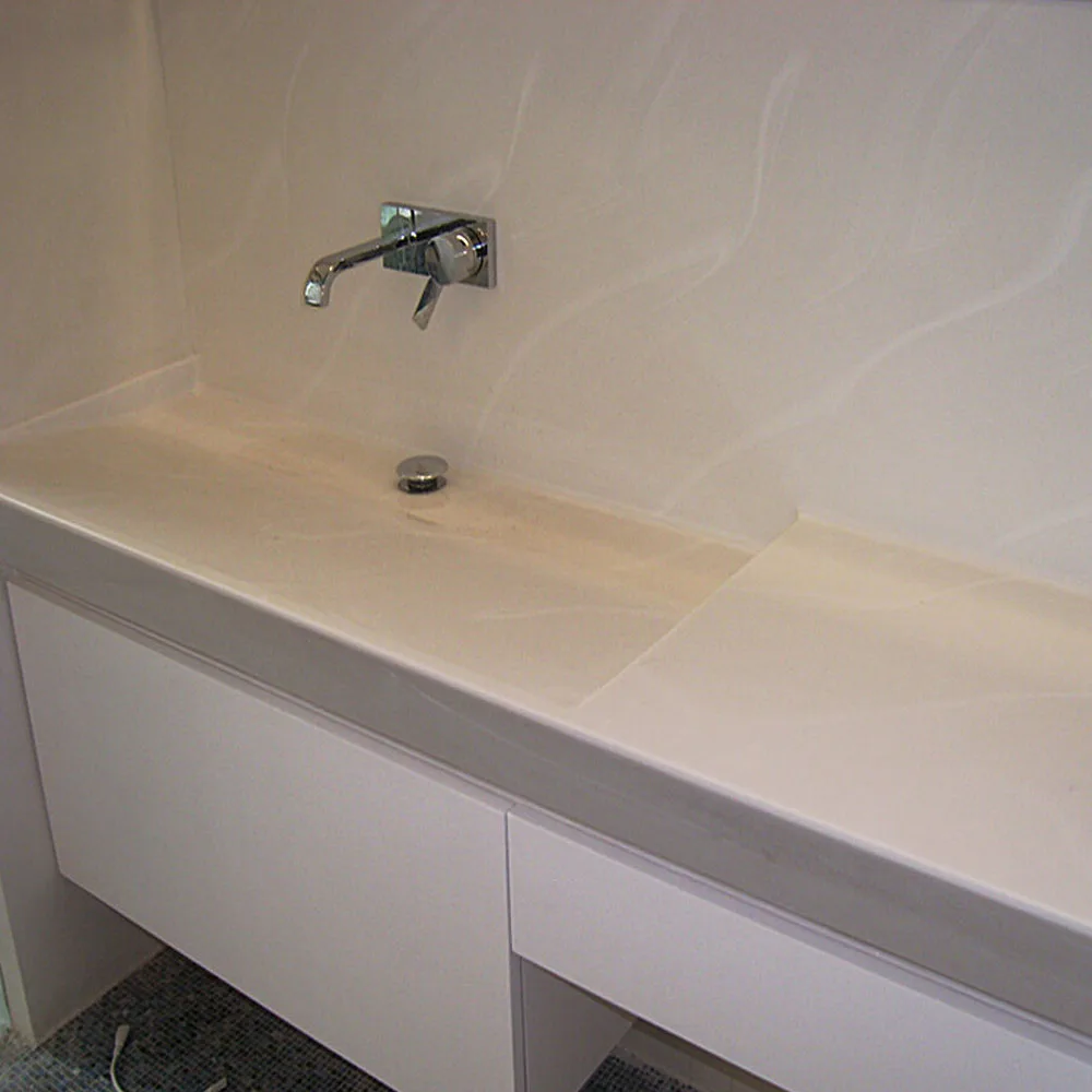 Natural White Marble Countertop Vanity Tops Real Stone Kitchen Bathroom