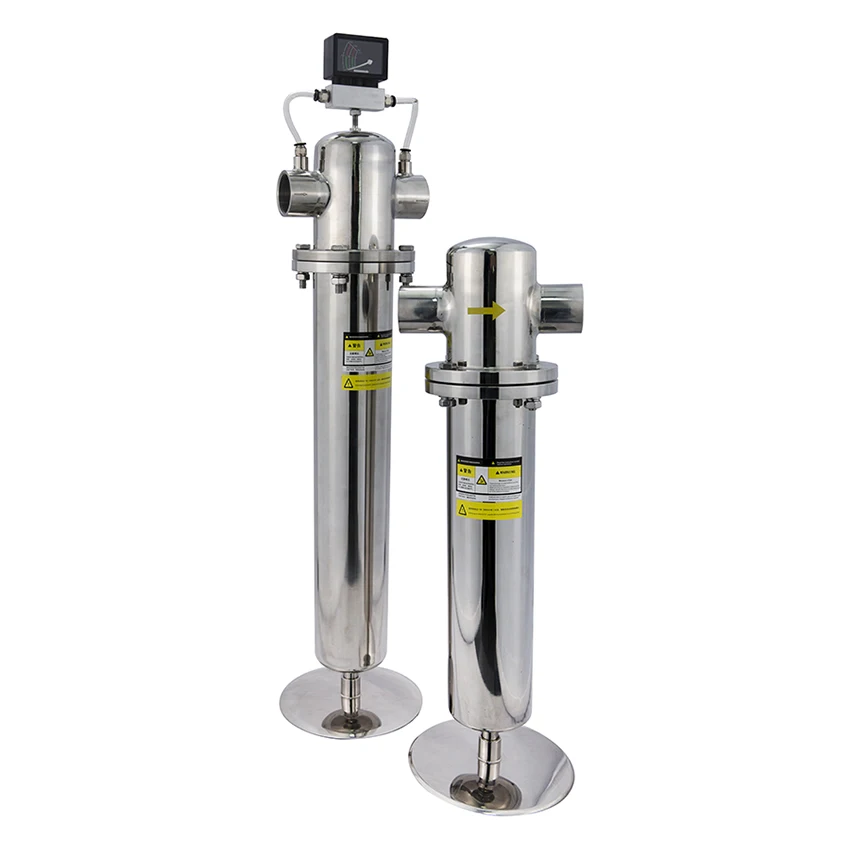 Flow 5 Cubics 304 Stainless Steel Industrial Sterile air compressor filter