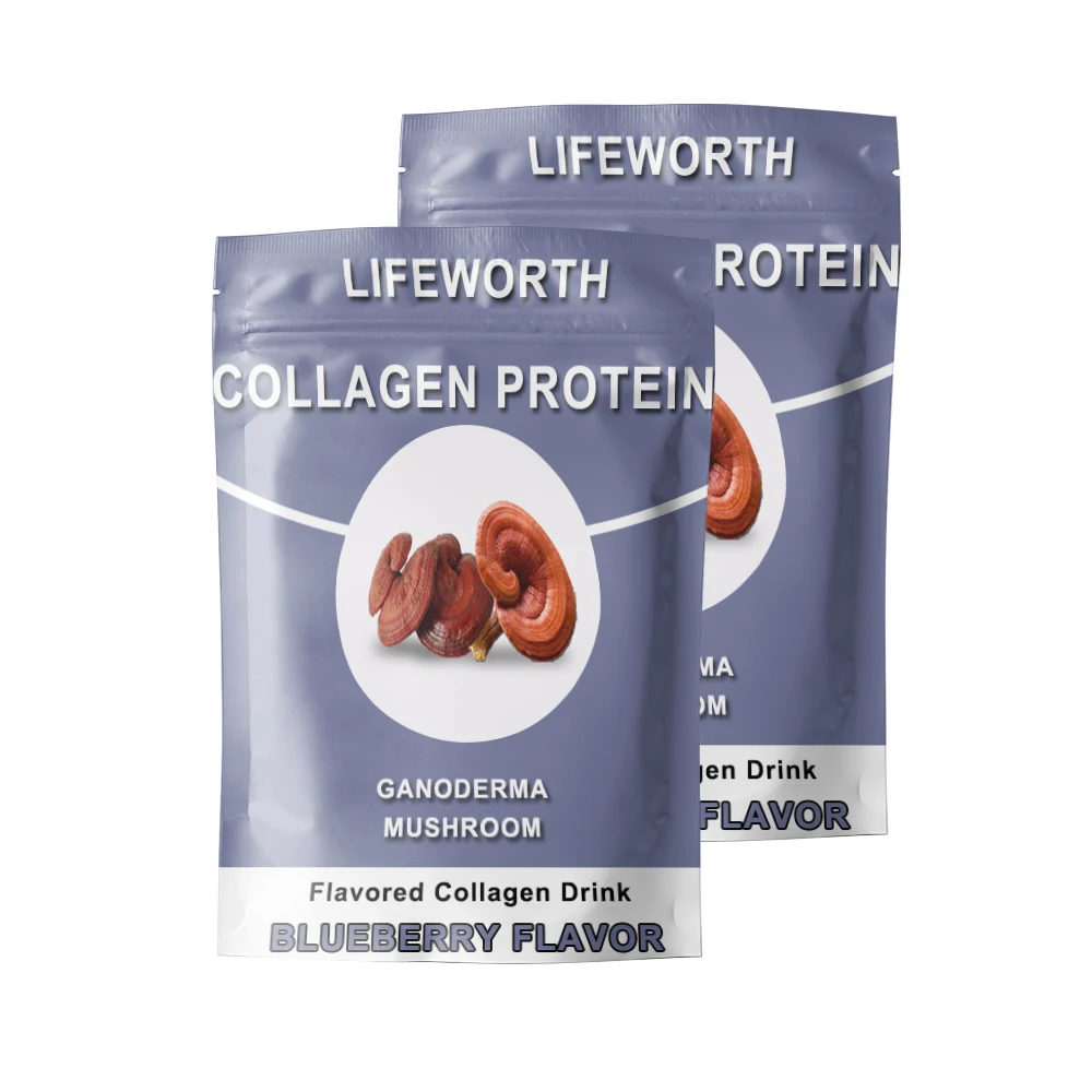 Lifeworth черника аромат Канада коллаген морских рыб с ganoderma lucidum