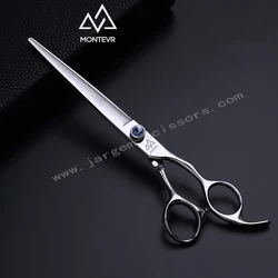 8 дюймов 440c Нержавеющая сталь ножницы для стрижки домашних животных режущие ножницы для стрижки собак