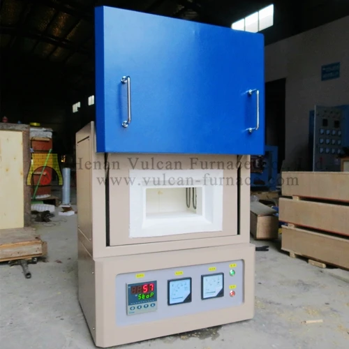 Vf-12mA Wholesale Al2O3 Fiber Aluminium Oxide Fiber Chemical Laboratory up Door Muffle Furnace