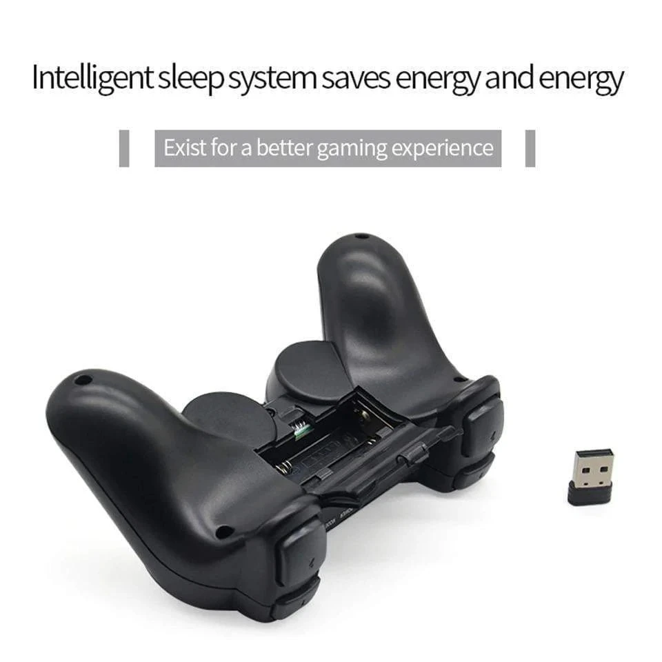 M8 4K HD TV Game Stick 10000+ Retro Games Console + 2 Controller Wireless Gamepad Game Player For PS1/GBA