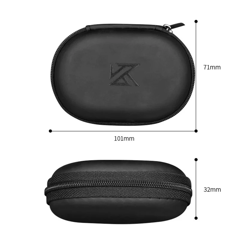 KZ PU Case 10.1*7.1*3.2cm  Earphones Cases
