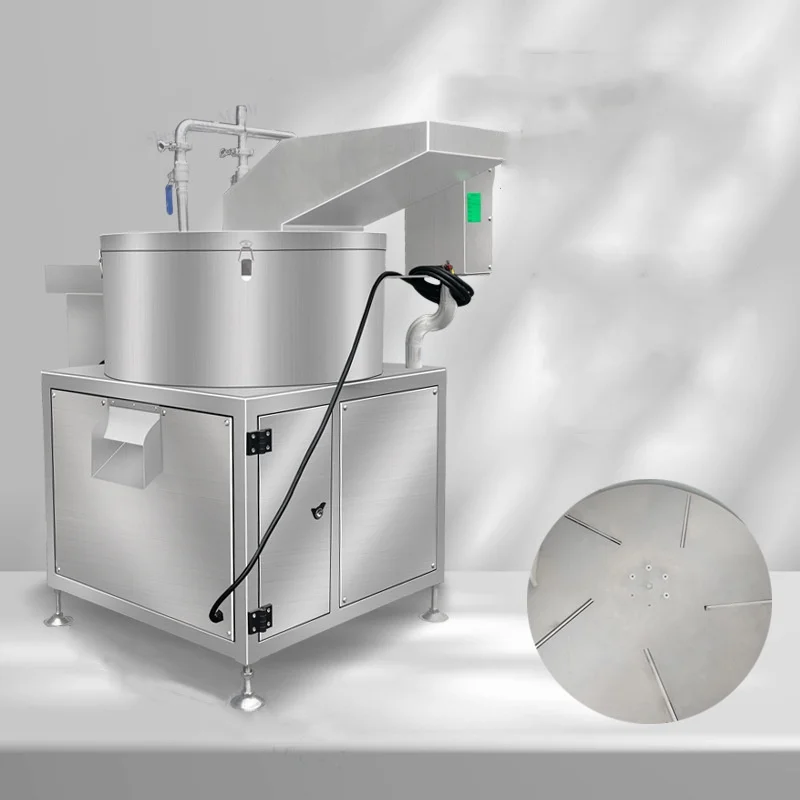 Fully automatic commercial cassava potato cleaning and peeling machine for restaurant potato peeler machine