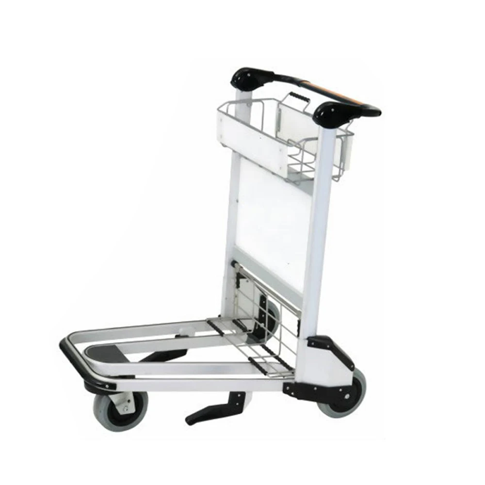 Airport Passenger Baggage Trolleys Luggage Trolley For Airport